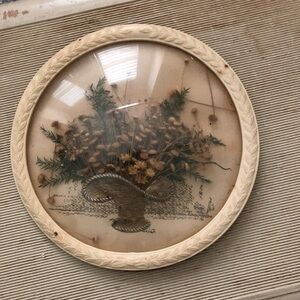 Vintage wall
Or counter 7”approx Victorian Art piece